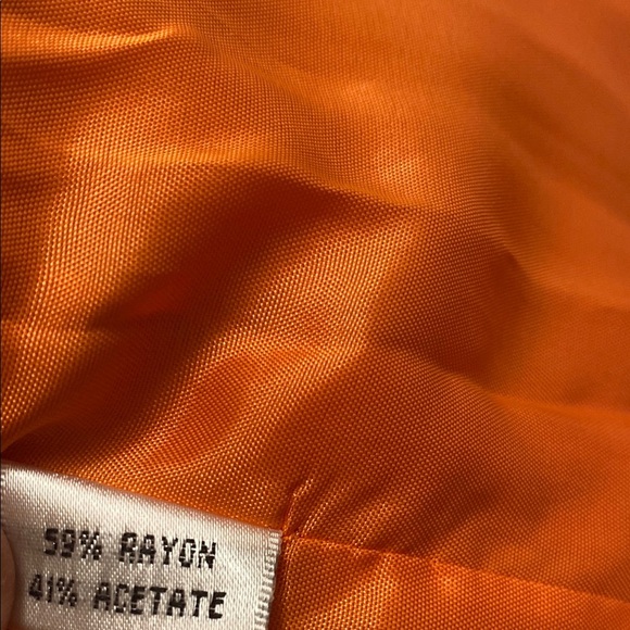 Chetta B Elegant Pink and Orange Sleeveless Dress Size 6 - Picture 8 of 11